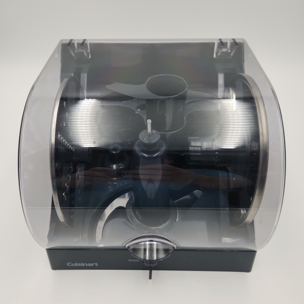 Cuisinart Food Processor Blade Disc Storage Case 4 Accessories FP-12SC Elite 12